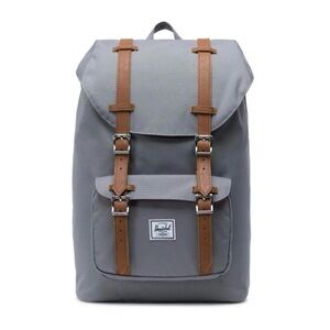 Herschel Little America Backpack Travel Outdoor School Hiking LN Condition Gray